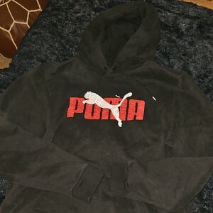 Puma Black Hoodie